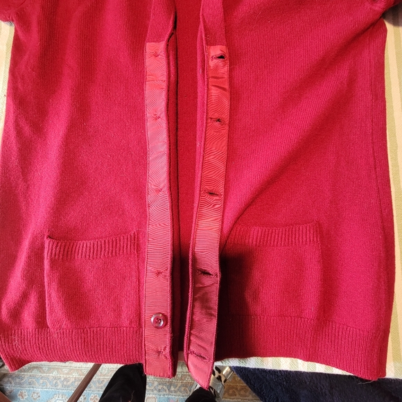 Cashmere Cardigan by Archie Brown & Son Made in Great Britain - Size 42/Large - Picture 8 of 8